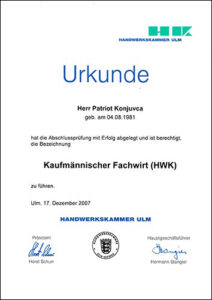 sv konjuvca kfz sachverstaendiger Urkunden und Zertifikate 008
